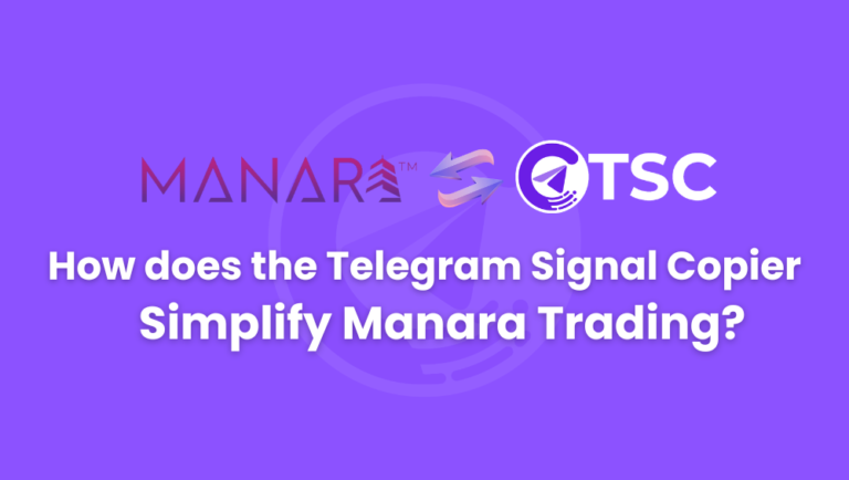 How does the Telegram Signal Copier simplify Manara trading tool?