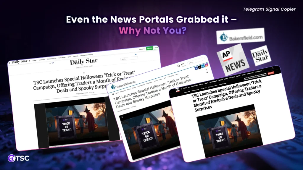 Telegram Signal Copier's recent Halloween post got featured on top news portal like AP news, The Daily Star, Bakersfield and so on.