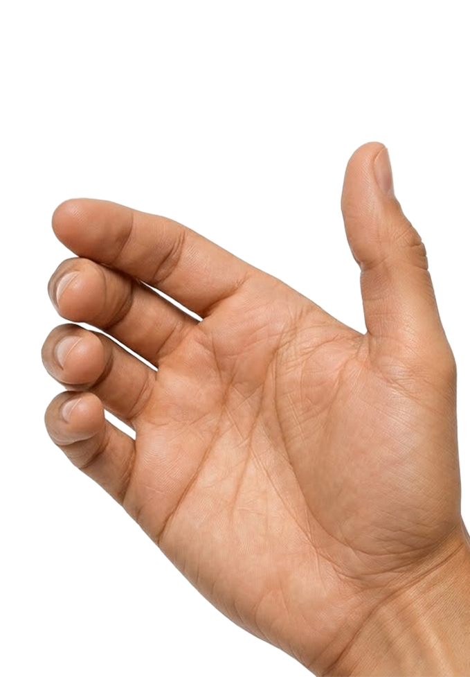 Hand holding phone background