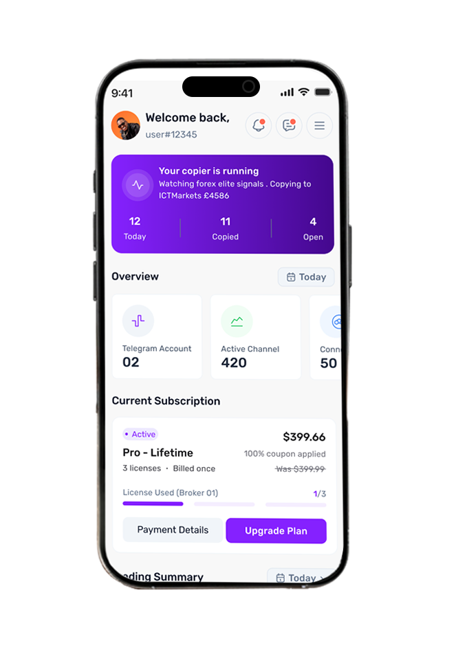 Mobile dashboard