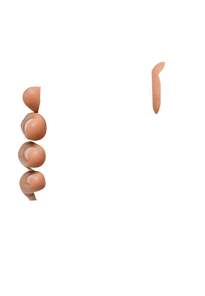 Hand overlay