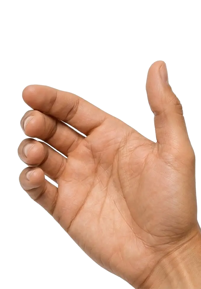 Hand holding phone background