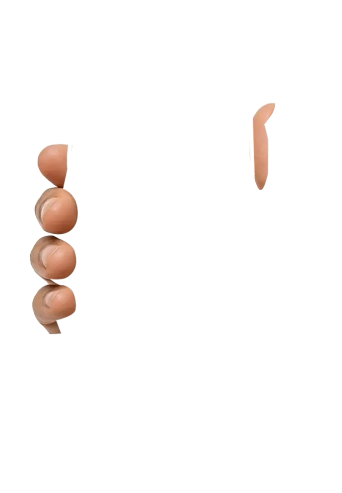 Hand overlay